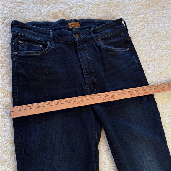 MOTHER Looker high waisted skinny jeans in coffee, tea or me? Women’s size 30 - Picture 10 of 16